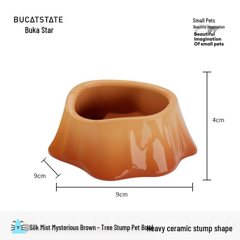 Ceramic Feeding Bowl for Hamsters, Chinchillas, and Guinea Pigs