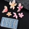  Ice Flower Lily 3D Silicone Nail Template Stereoscopic Flower Nail Art Decor DIY Nail Carving Mold