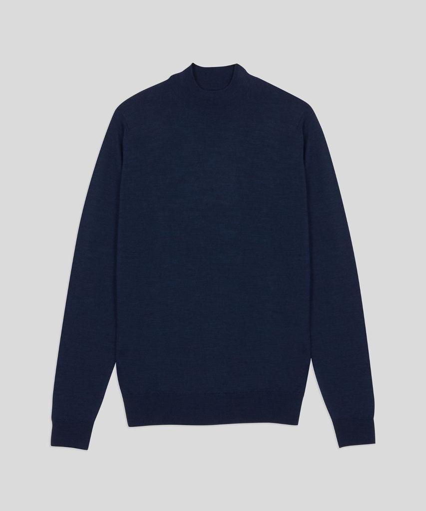 Jonseumedeulli Harcourt Merino Wool Mock Neck Knit Seasonal 5 Colors