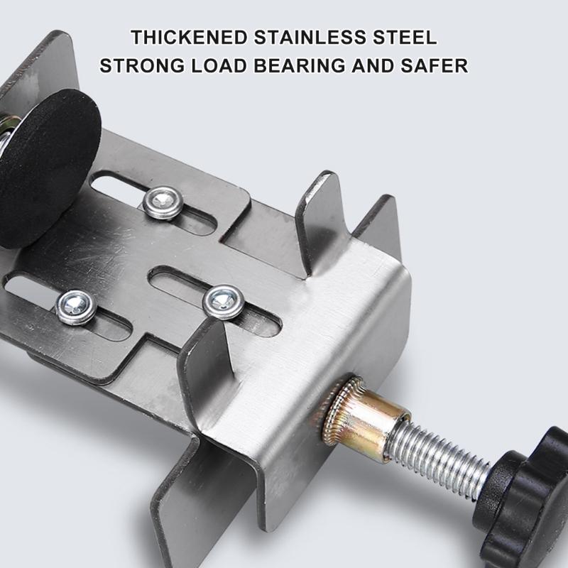 Lightweight Stainless Steel Jig Positioning Support Tool for Cabinet Door Wardrobe Mounting Frame Clamp Professional Use