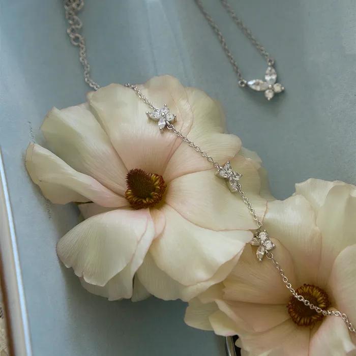 [Silver925] Potala 3 Butterfly Bracelet