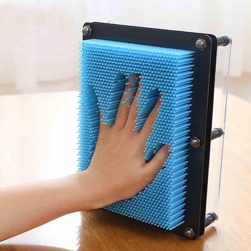 Timeless Funny Game 3d Clone Shape Pin Art Pinscreen Hand Mold Toy For Creative Fun