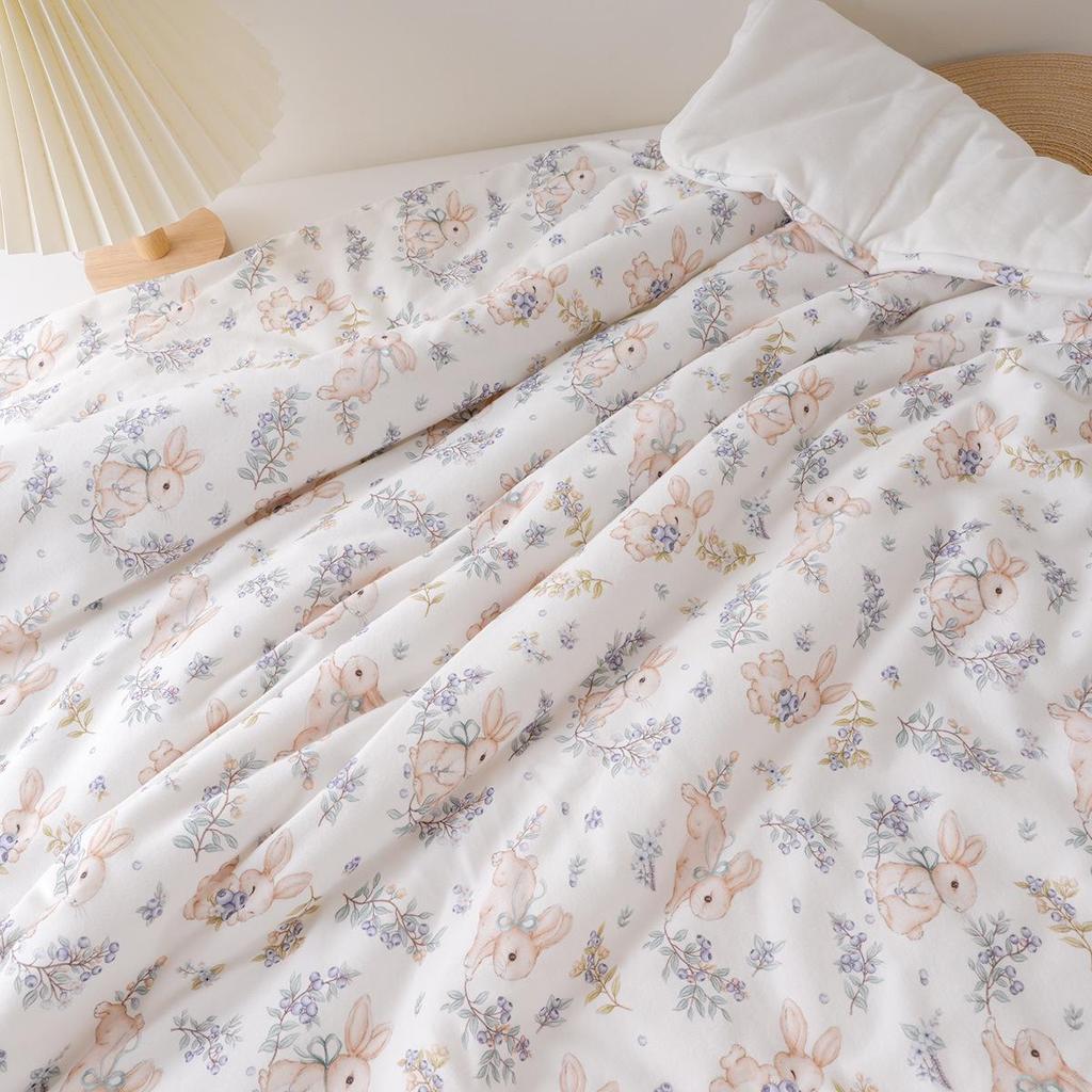 All-Season Cotton Baby Quilt for Nursery and Naptime