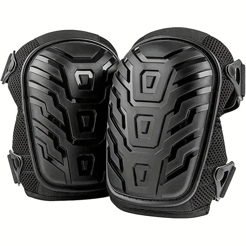 

Professional Knee Pads for Work - Heavy Duty Foam Padding Kneepads for Construction, Gardening, Flooring with Comfortable Gel Cushion to Save Knees