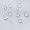 4Pcs Luxury Merry Christmas Shower Curtain Sets for Bathroom Non-Slip Bathroom Rugs Lid Toilet Cover Bath Mat