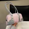 Bowling Bag for Women 2026 Casual Western Style Handbag, New Fashiable Retro Pillow Shoulder Bag