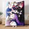 K-POP Anime Girls Group  Four Seasons Soft Warm Blanket  All-Season Thick Knit Polyester Bedspread for Bed, Camping, Travel  Perfect Gift