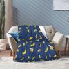 Heated Rivalry Banana Blankets Shane and Ilya Wool Awesome Soft Throw Blankets for Home Restaurant Autumn/Winter