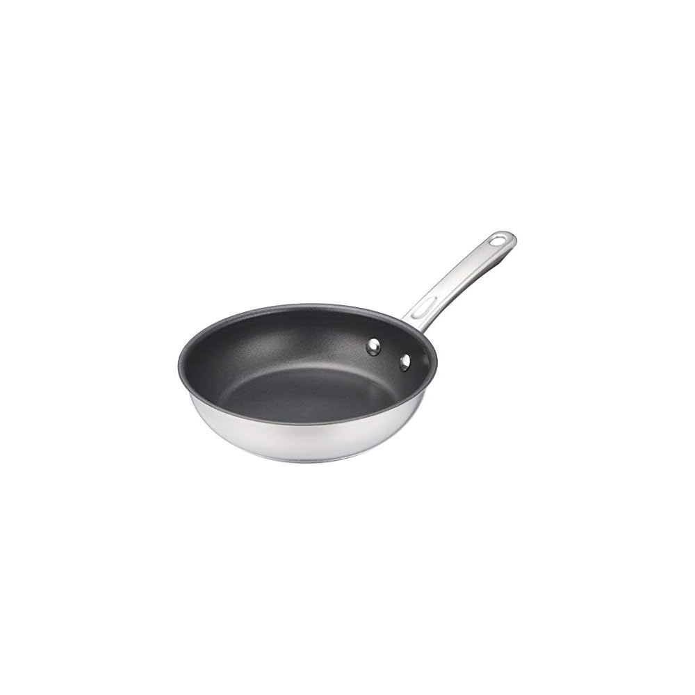Meyer 20cm Stainless Steel Frying Pan, IH Compatible, Non-stick Coating, Three-layer Bottom, Maxim
