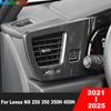 Car Front Side Air Condition Vent Outlet Cover Trim For Lexus NX 250 350 350H 450H -2025 Carbon Fiber Interior Accessories
