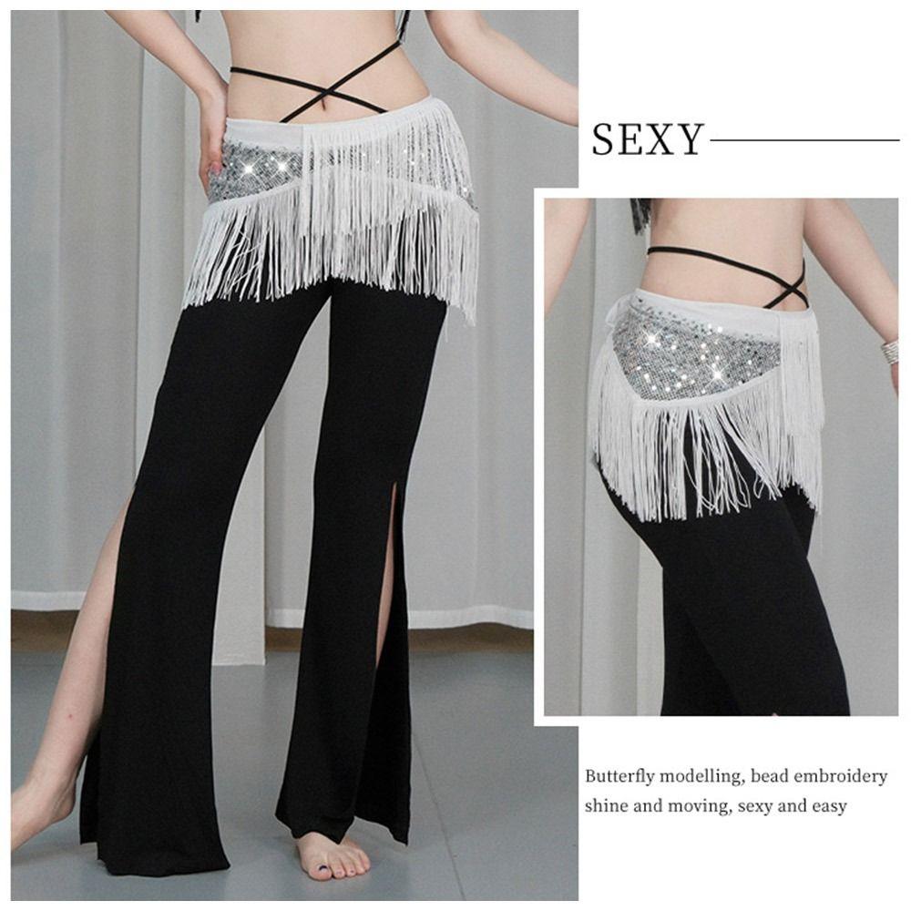Tassel Women Belt Skirt Bohemian Belly Dance Belt Fashion Belly Dance Hip Scarf  Show Costumes