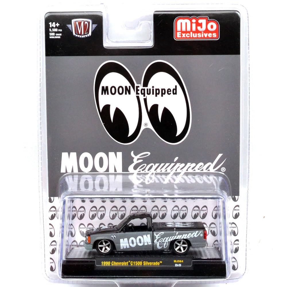 

M2 MACHINES Масштаб MiJo Limited 1990 Chevrolet C1500 Silverado Mooneyes 164 - 31500-MJS64 [Товар]
