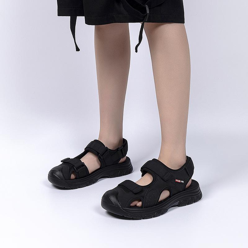 Global soft-soled bag head cool slippers men's ZHQ-JY013 summer light outer wear beach shoes casual trend sandals