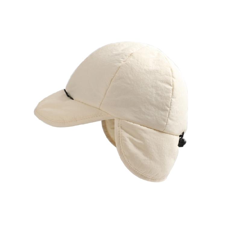 Cappello da trapper ispessito, tinta unita semplice, isolato per il freddo, per esterni