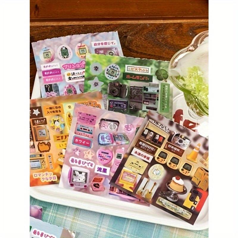 Dreamvoice Cutting Mat Stickers, Daily Planner Decorative Stickers Suitable For Various Collage Scenarios, School Supplies, Back To School