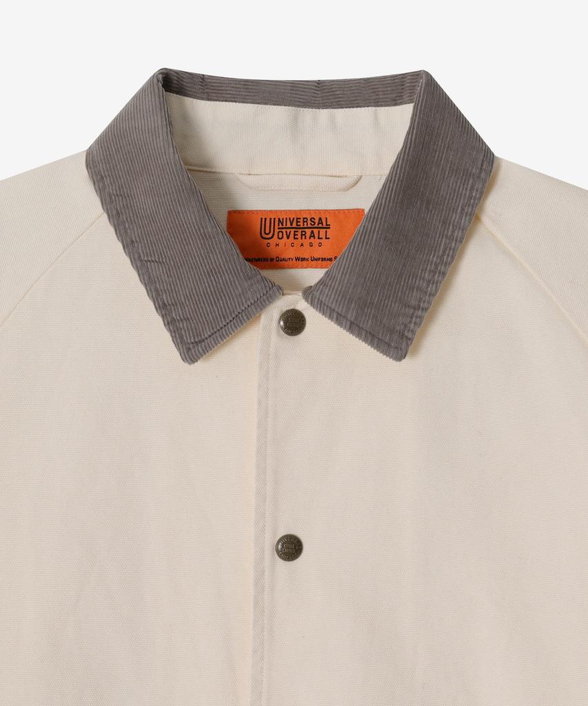 Universal Overall [Jp Heritage Line] Cotton Coach Jacket Cream