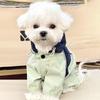 Pet Waterproof Raincoat Four-legged Work Jacket Patchwork Windproof Cat Dog Coats Jackets Keep Warm Jumpsuit Coats Accessories