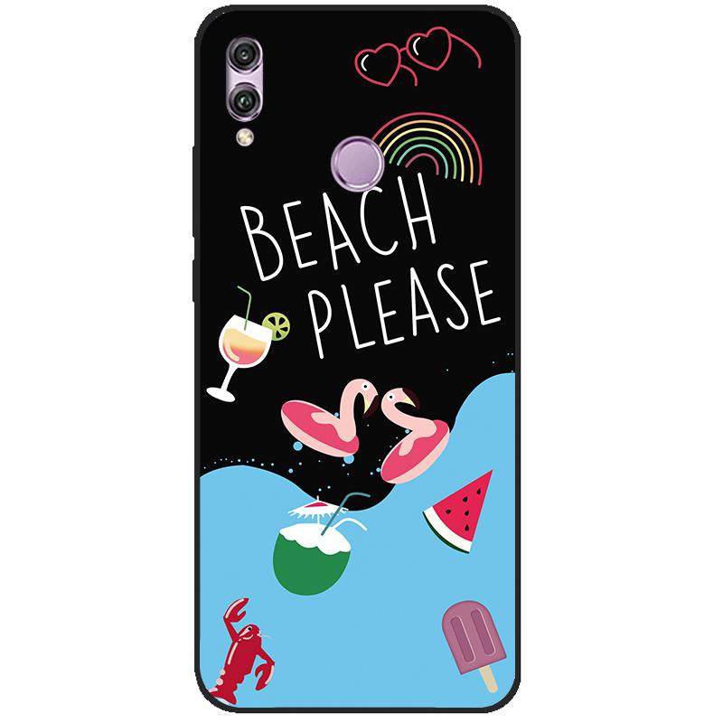 For Honor 8X Case 6.5" TPU Fashion Cover For Honor 8X 8x Soft Silicone Phone Shell For Huawei Honor 8X 8 X Protective Case Coque