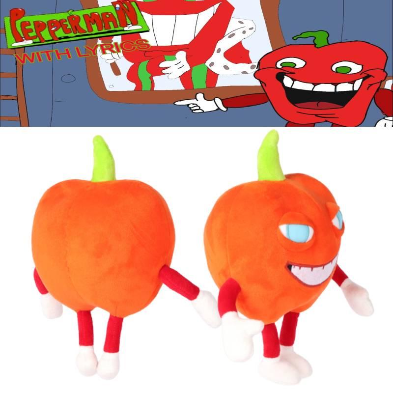 Pepperman Plush Toy From Pizza Tower Game