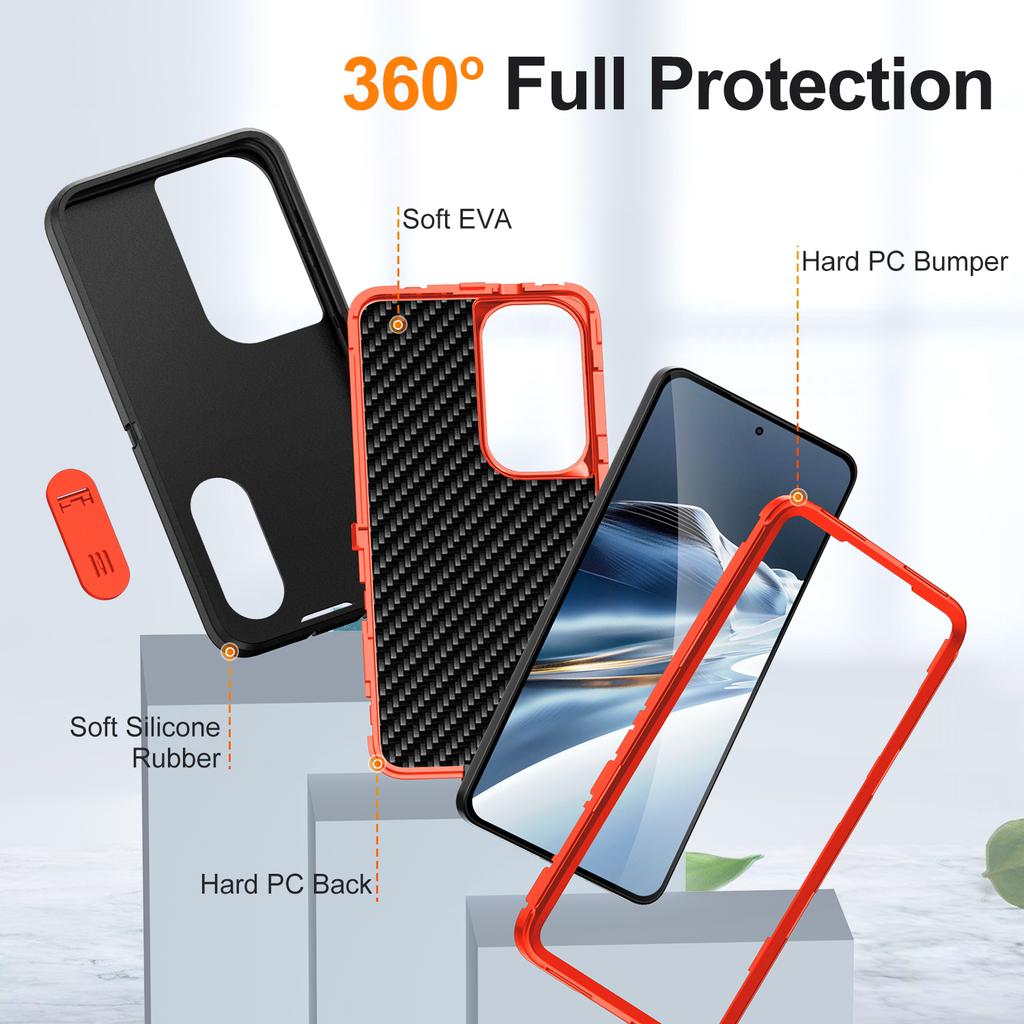 For Samsung Galaxy S26+ Case PC + Silicone + EVA Anti-Drop Kickstand Phone Cover