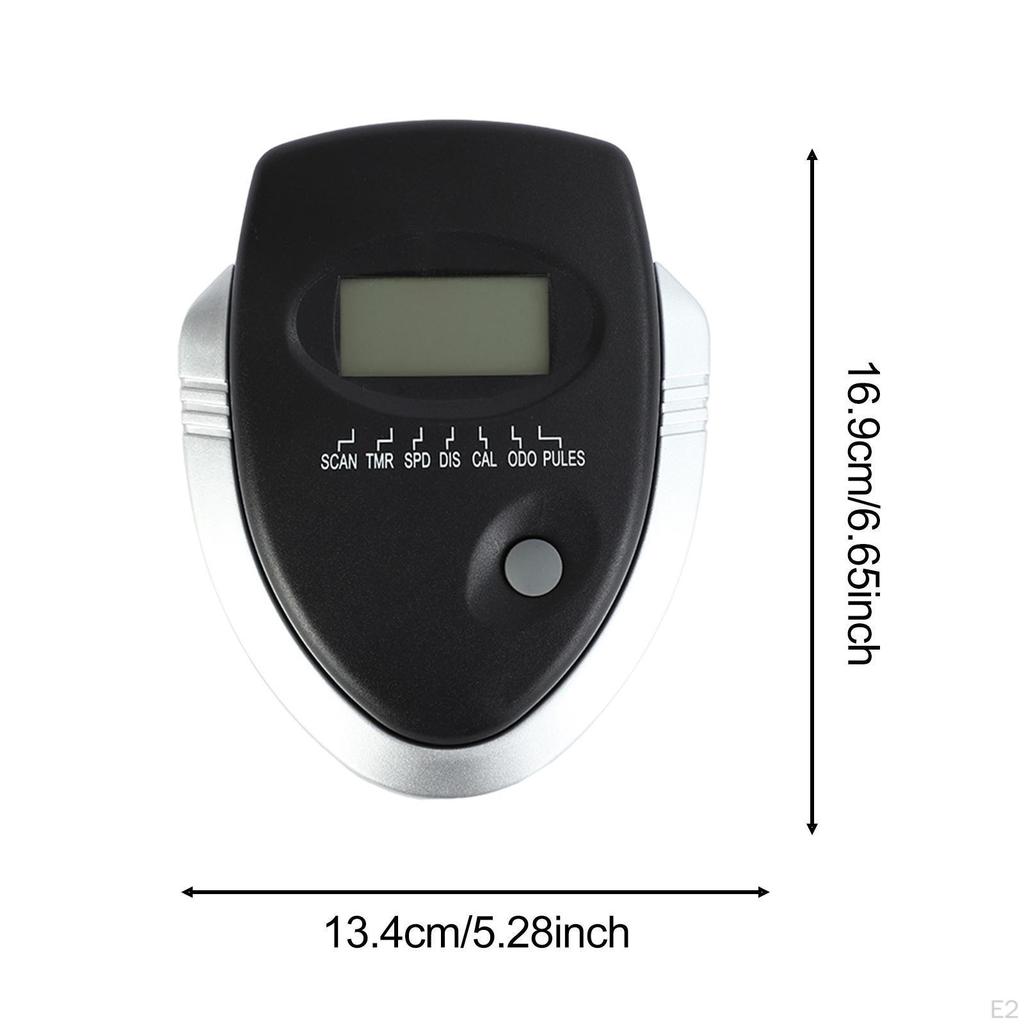 BT Monitor Speedometer LCD for Exercise Bike Stationary Bikes Devices Computer Fitness Easy to