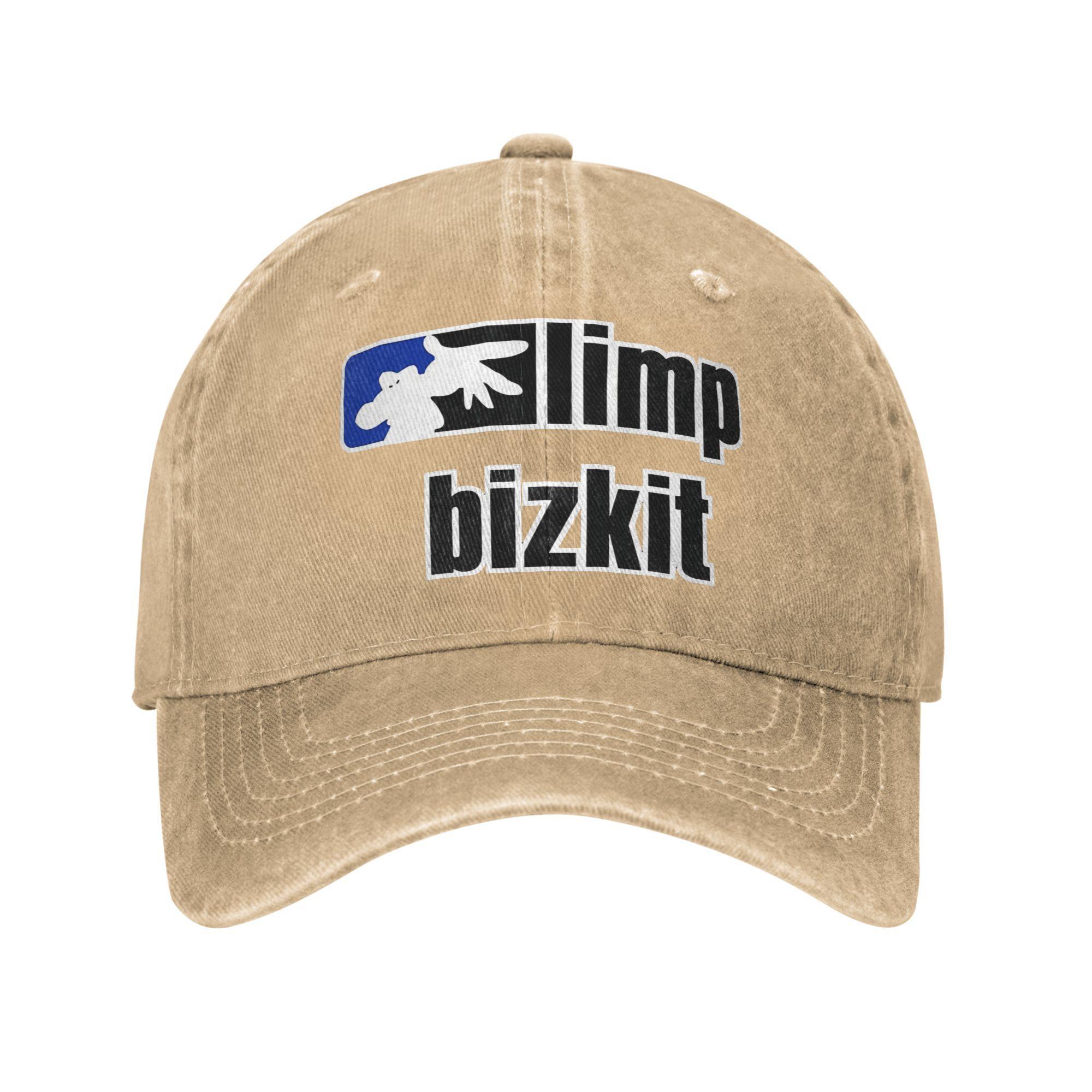 Limp Bizkit Rockmusik Band Trucker Hüte Outfit Für Männer Frauen Baseballkappe Modebekleidung Snapback Kappen Verstellbar Adjustable khaki