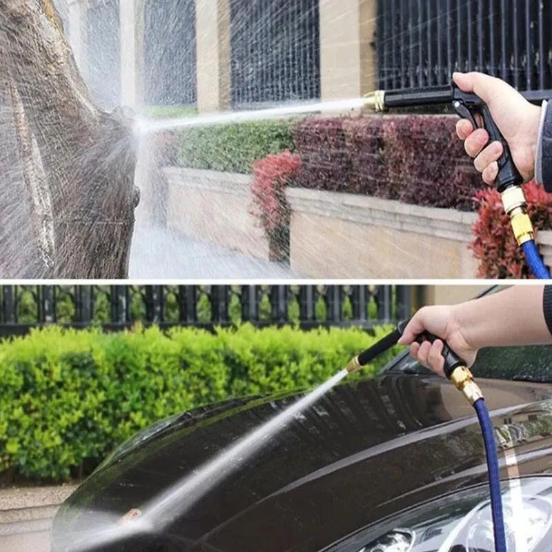 Pistola ad acqua ad alta pressione, spruzzatore per irrigazione da giardino, spruzzatore per irrigazione da giardino per strumento di pulizia