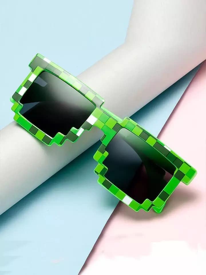 Cosplay Sonnenbrille, Grün, Lustige Brille, Brille, Kinder, Cosplay