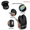 16 Inch Black Cartoon One Piece Backpack Mochila, Light Weight Unisex School Backpack Travel Daypack for Boys Girls Age 6-10