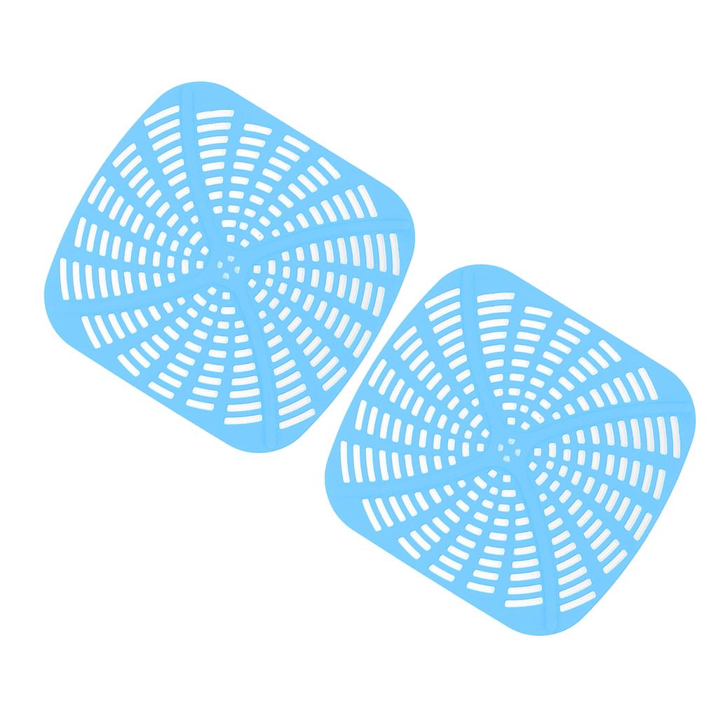 2 Stück Fritteuse Wiederverwendbare Silikon Fritteusen Einlage Kratzfeste Silikon Einlegematte für Ninja Foodi AG301 Fritteuse Blau