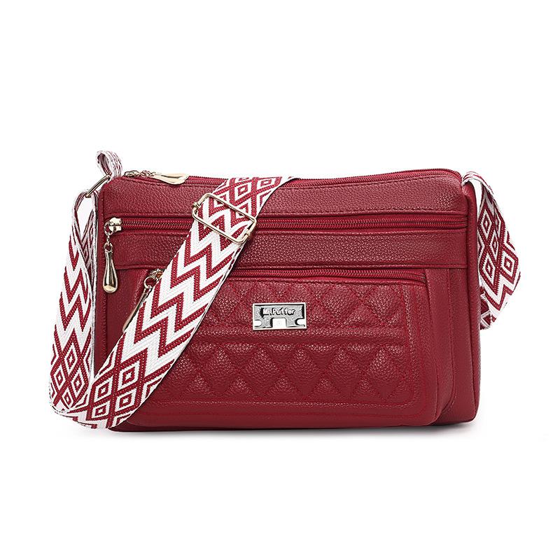 Summer shoulder bag women's medium bag fashion messenger bag women's bag versatile small bag