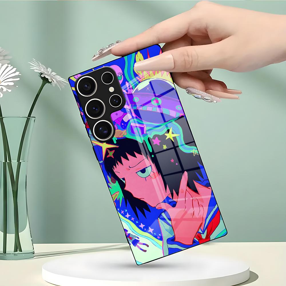 Anime Mob Psycho 100 Handyhülle Für Samsung S26 S25 Edge Ultra 23 22 21 20 Ultra Plus S24 Fe Glasabdeckung