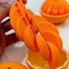 3D Printed Citrus Fruit Sensory Toy Twist Fidget Orange Ornaments Spiral Stress Relief Decompression Toy for Adults Students