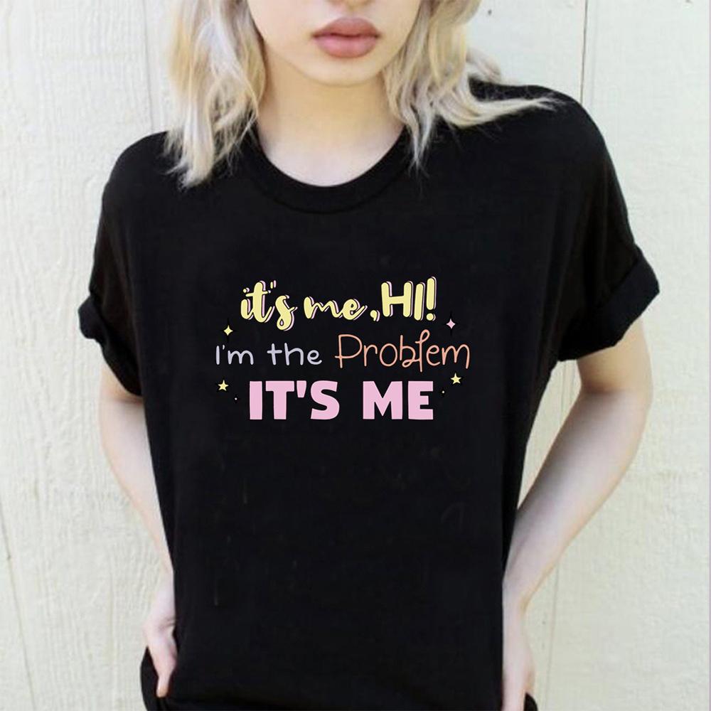 Taylor Midnights Tshirt Hi Im The Problem Tshirt Anti Hero Tees Cute Lyrics Shirts Y2k Aesthetic Tshirt Kawaii Tops Fans Gift
