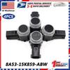 4X Bumper Parking Aid PDC Sensor For Ford Explorer Focus 8A53-15K859-ABW Black