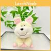 Plush Bee Dog Keychain With Soft Short Pile For Bag Decor And Collectible Gift