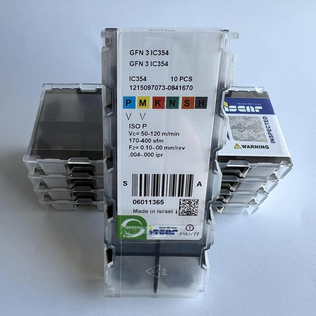 ISCAR / GFN3 IC354 /Original Blade Carbide CNC Blade 10 PCS