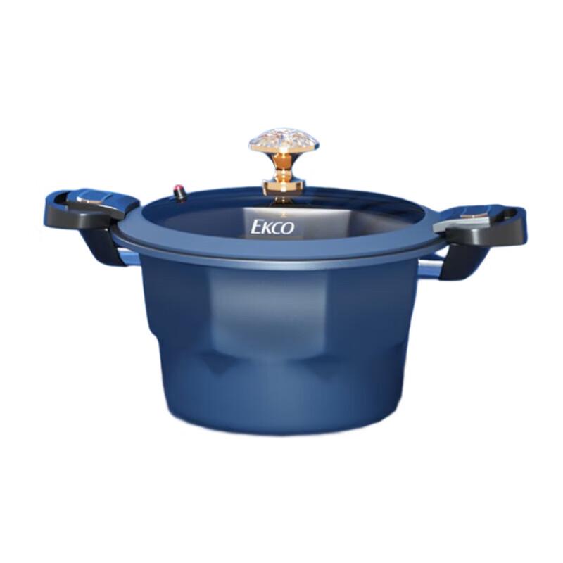 EKCO Well Blue 26CM Micro-Pressure Steaming Soup Pot