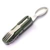 Camping Multifunctional Portable Folding Stainless Steel Tableware Cutlery
