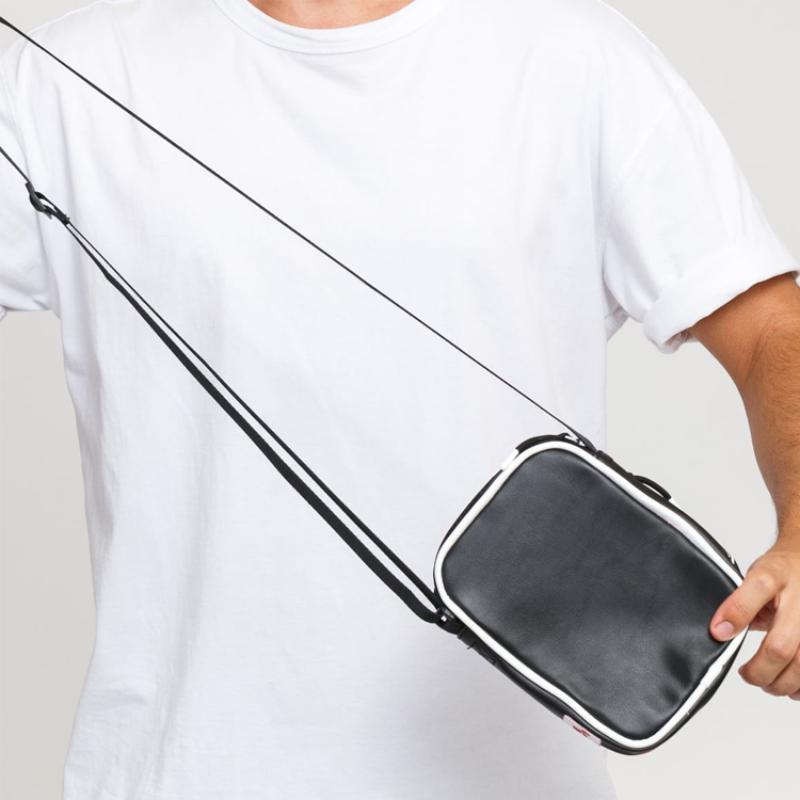 Jordan Polyester Cell Phone Pouch Shoulder Bag Crossbody Bag Small Size Unisex Black Red Multicolor Jordan 9A0443-KR5