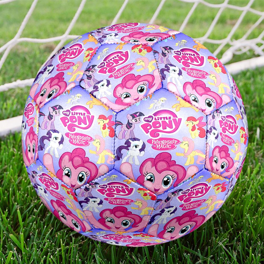 My Little Pony Theme Size 5 Soccer Ball, Suitable for Both Indoor and Outdoor Matches, a Gift Suitable for Everyone.