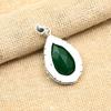 Green Onyx Gemstone 925 Sterling Silver Lovely Handmade Jewelry Pendant For Women