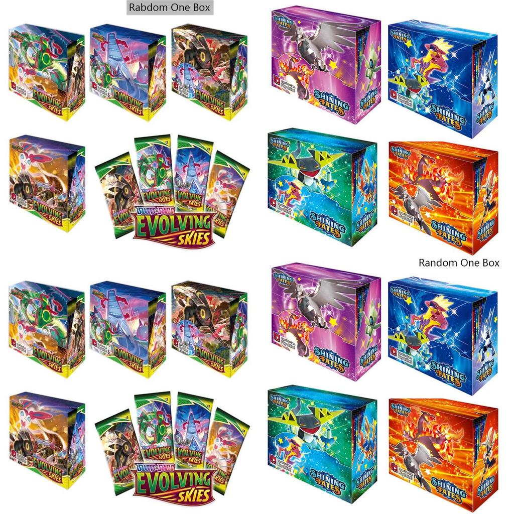 Ultimate Collection Of 360pcs Pokemon Cards Featuring Sword Shield Evolving Skies Shining Fates