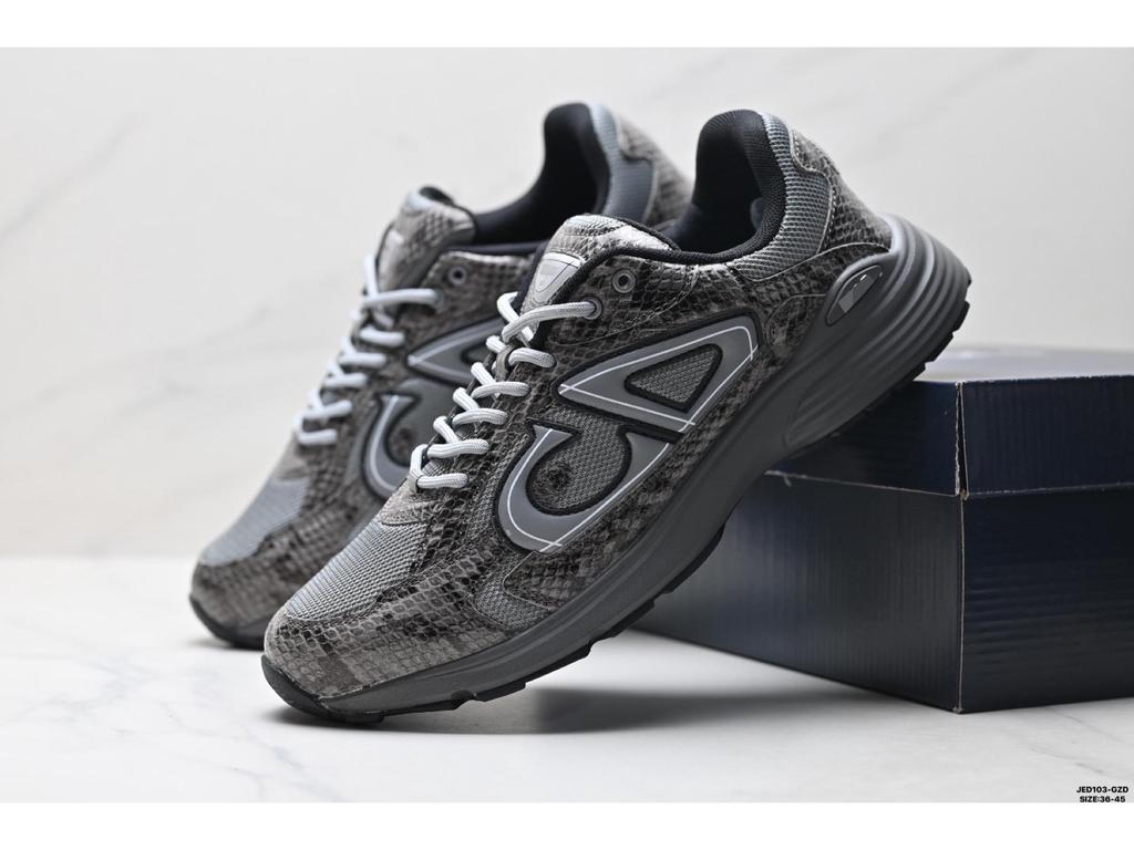 Pantofi Sport Albi Versatili Casual cu Șireturi pentru Creșterea Înălțimii - Unisex, Model B30