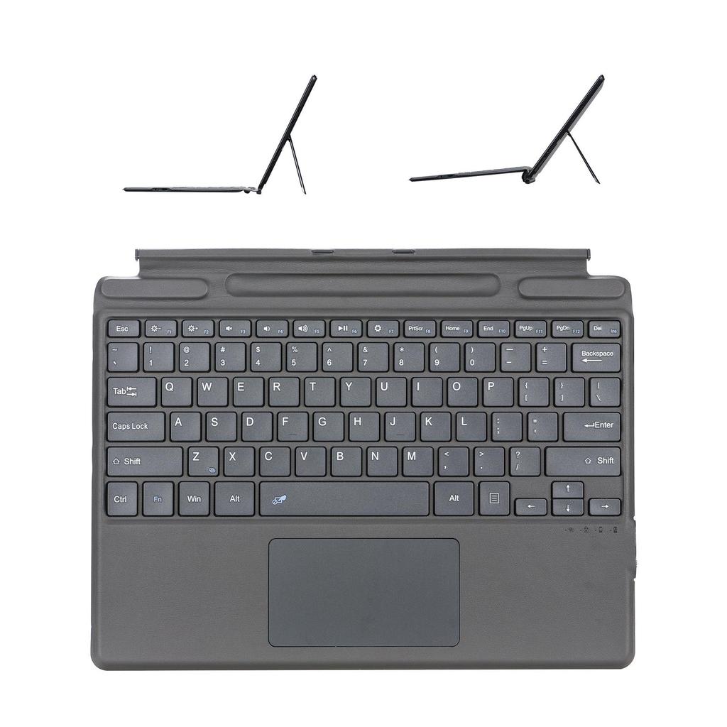 Compatible Magnetic Bluetooth Keyboard with Backlit Touch Control for Microsoft Surface Pro 8/9/10/11/X