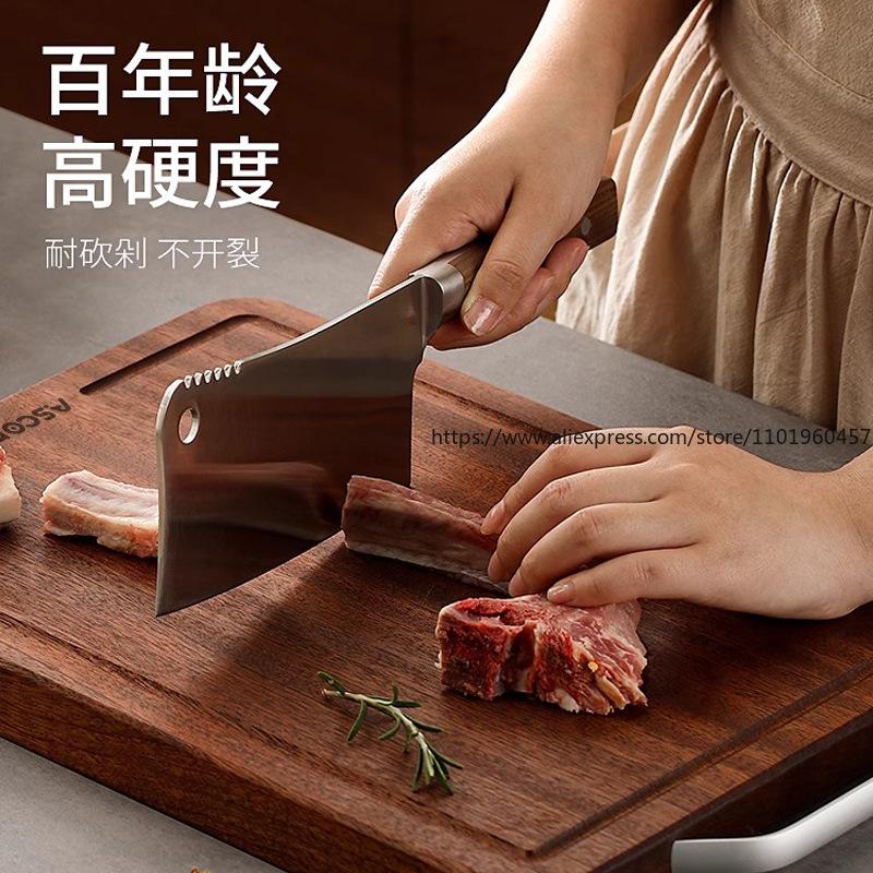Sandalwood Cutting Board Food-Grade Solid Wood Double-Sided Chopping Board Mold-Proof for Home Kitchen Use