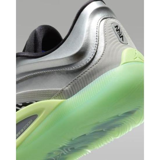 Nike Zion 4 Grey Fog Metallic Silver FD0591-005 Men's Size