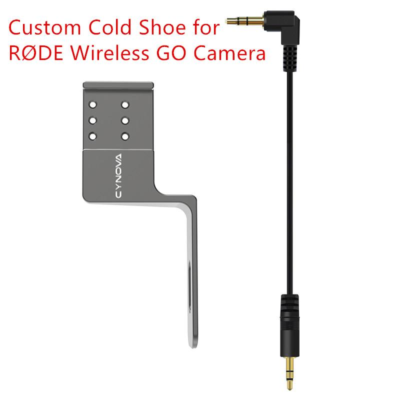 

Невидимый холодный башмак для микрофона Insta360 X4 / X3 / ONE X2 Адаптер микрофона для RØDE Wireless GO Camera Аксессуары для Insta 360 X4 X3 X2