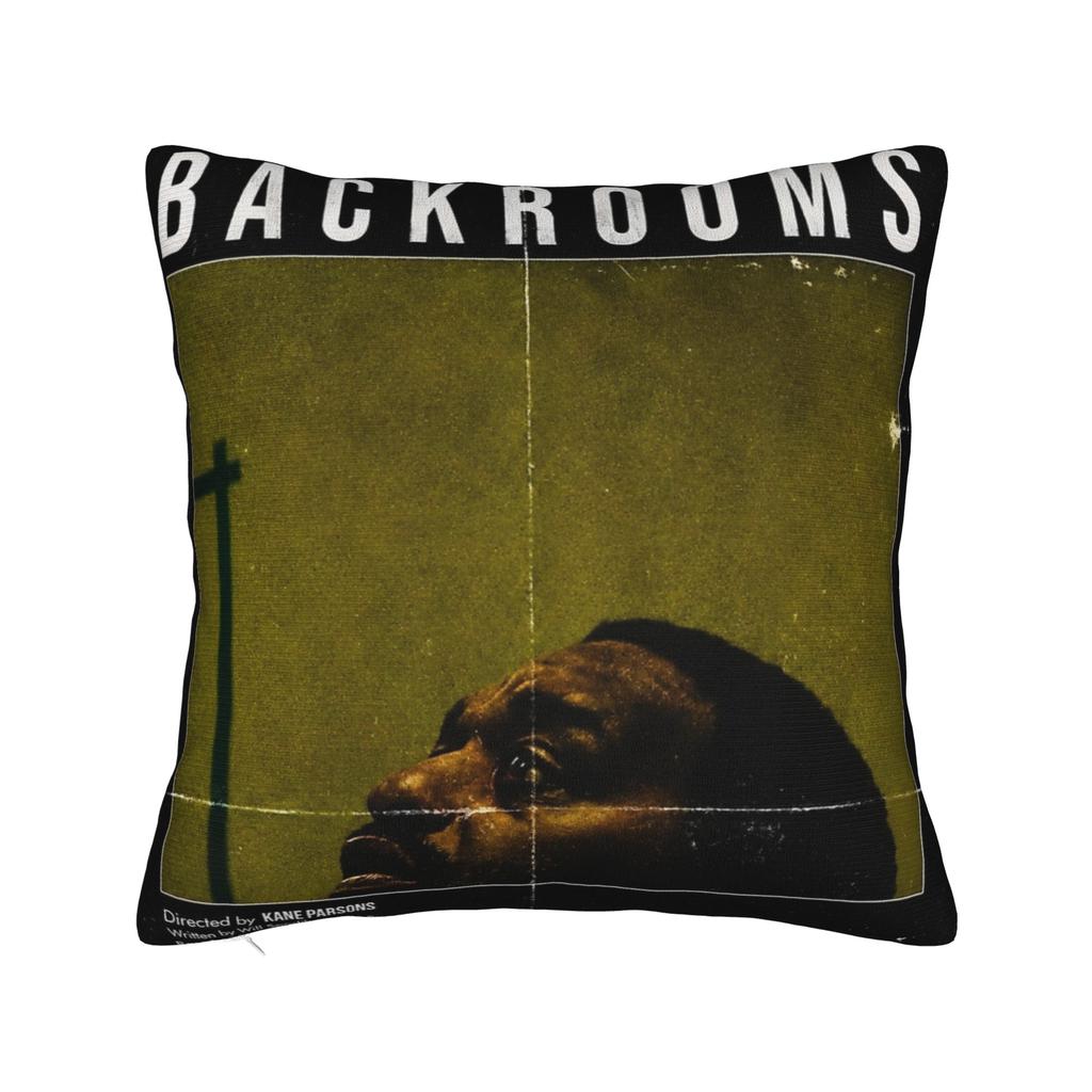 Decorative Pillowcase Backrooms Horror Movie 2026 Merch Sofa  Pillow Case Cover Square Multi-Size