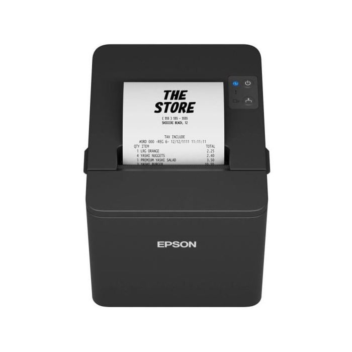 Termální tiskárna Ethernet USB RS-232 Epson TM-T20IV s automatickým řezačem a čárovými kódy